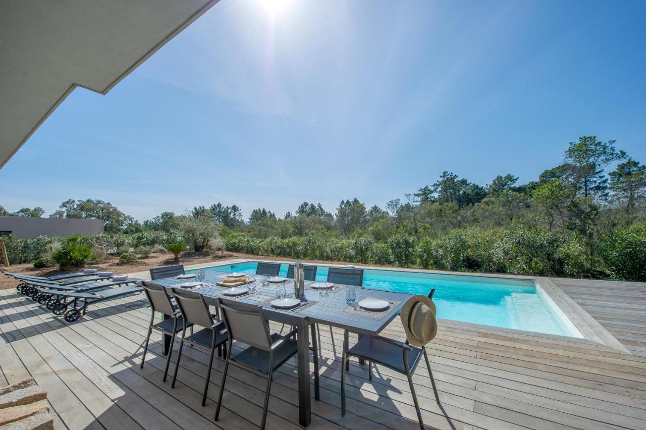 Villa Calme Luxueuse Et Proche Plage Saint-Cyprien Lecci Exterior photo